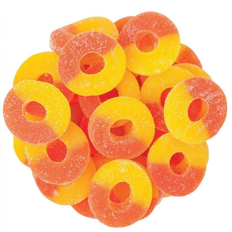 Peach Rings - 1 lb