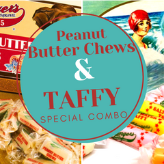 Special Combo: Fralinger's Peanut Chews & Salt Water Taffy