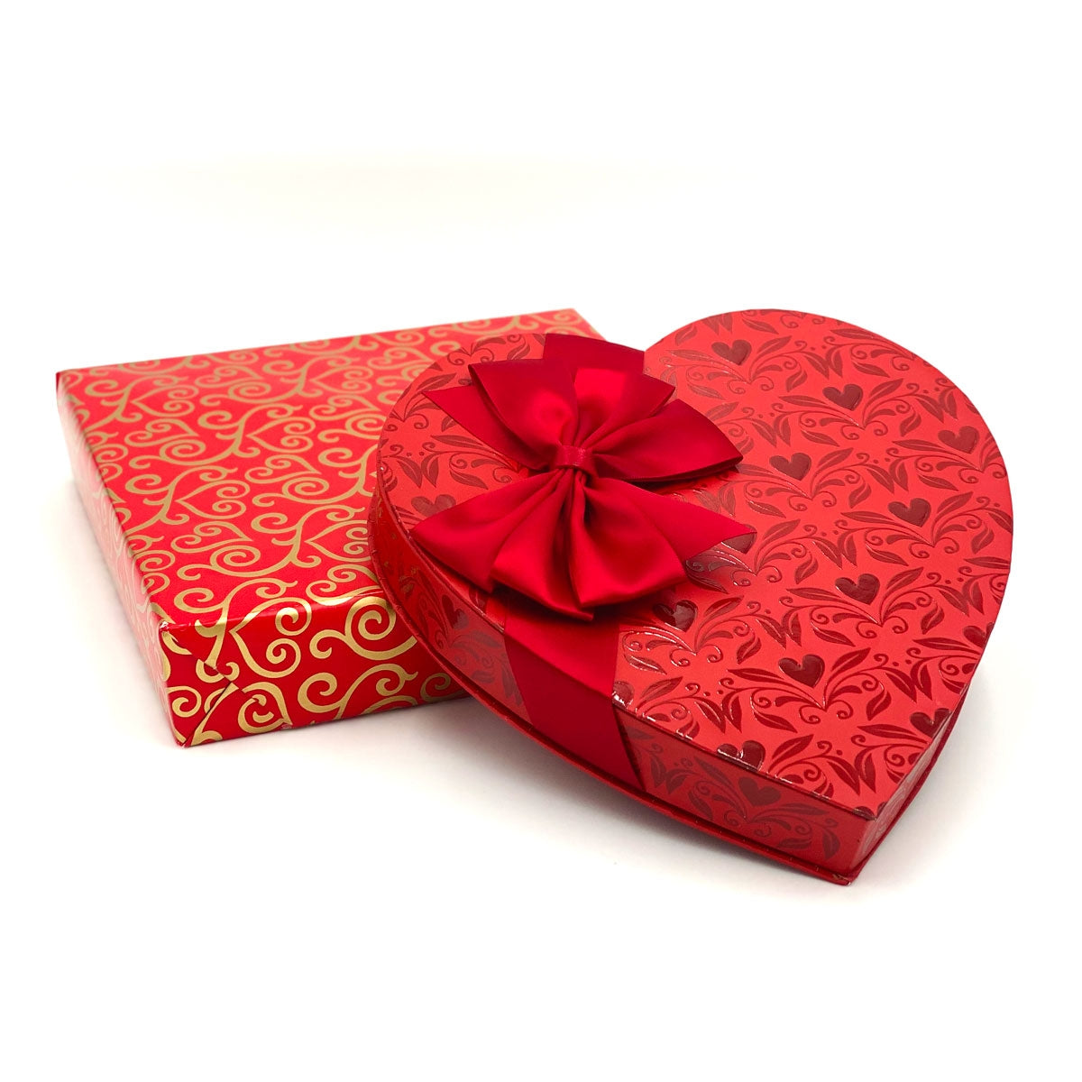 Bayard's Signature Chocolates - 1 lb. Heart Box - Milk and Dark - Valentines Special