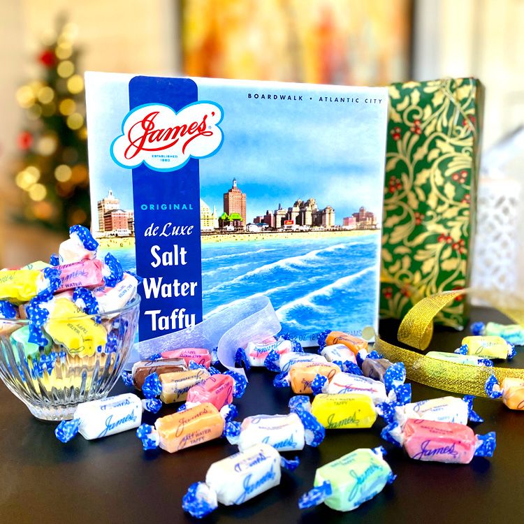 James' Original Salt Water Taffy In Atlantic City Gift Box